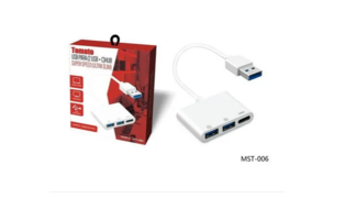 ADAPTADOR C/ 2 USB 3.0 E USB TIPO C MST-006