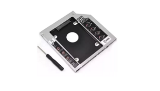 ADAPTADOR CADDY PARA SSD SATA 9.5MM KNUP KP-HD010