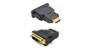 ADAPTADOR HDMI MACHO PARA DVI FÊMEA