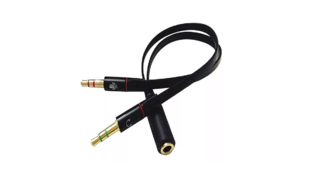 ADAPTADOR P3 FÊMEA PARA 2 P2 MACHO XT2204