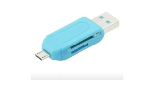 ADAPTADOR V8 P/ LEITOR DE CARTÃO E USB MACHO LE-5555