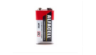 BATERIA 9V ALFACELL 6F22