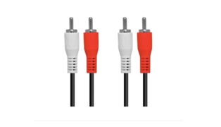 CABO 2 RCA P/ 2 RCA MACHO 1,70M XC-2RCA-2RCA