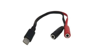 CABO ADAPTADOR DE ÁUDIO 2 P2 TIPO C TB-1446
