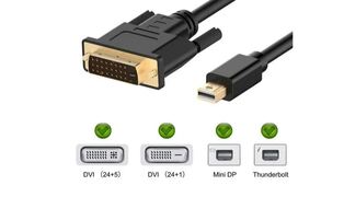 CABO ADAPTADOR MINI DISPLAYPORT PARA DVI 1.8M