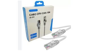 CABO CFTV RJ45 CAT6 10M LE-314