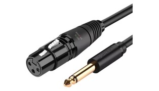 CABO DE MICROFONE XLR X P10 3M KNUP KP-YP5019