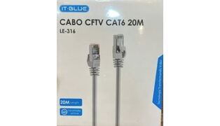 CABO DE REDE CAT6 20M LE-316