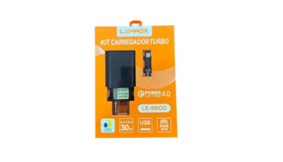 CARREGADOR PARA IPHONE 30W LEHMOX LE-90IOS