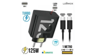 CARREGADOR TIPO C LEHMOX 125W LE-627PD