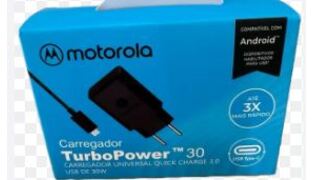 CARREGADOR TIPO C TURBO POWER 30W