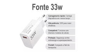 CARREGADOR TURBO 33W IPHONE LEHMOX LE-407 IOS