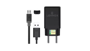 CARREGADOR V8 LEHMOX 30W LE-90 MICRO