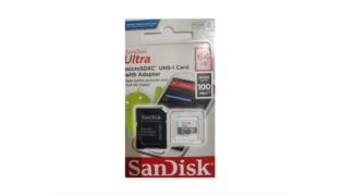 CARTÃO DE MEMÓRIA 64GB SANDISK ULTRA