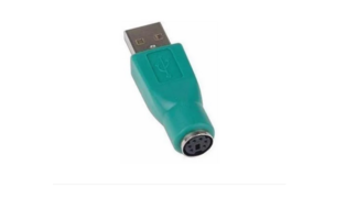 CONECTOR USB MACHO + PS2 FÊMEA LE-5520