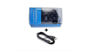 CONTROLE BLUETOOTH SEM FIO USB P/ PC/ PS3 KP-GM006