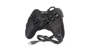 CONTROLE  PS3 / PC COM FIO KNUP KP-4040