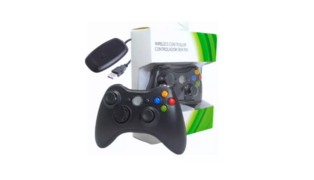 CONTROLE X-BOX / PS3 / PC  SEM FIO 2.4G KAPBOM KAP-360WW