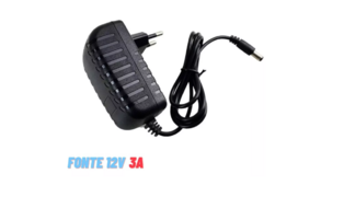 FONTE DE ALIMENTAÇÃO 12V VERDE