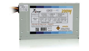 FONTE DE ALIMENTAÇÃO ATX 200W KP-517
