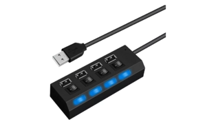 HUB COM 4 USB 2.0 LEHMOX LEY-21