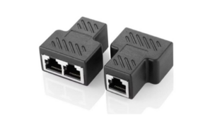 HUB RJ45 2 EM 1 LE-5515