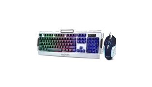 KIT TECLADO E MOUSE COM LED BK-G3000 EXBOM