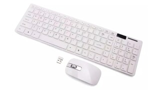 KIT TECLADO E MOUSE SEM FIO PRETO 2.4G LEHMOX LEY-171