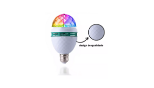 LÂMPADA DE LED RGB GIRATÓRIA TB-0166