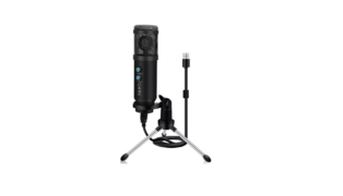 MICROFONE CONDENSADOR DE MESA USB COM FIO KNUP KP-M0023