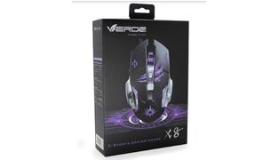 MOUSE GAMER E-SPORTS 3200 DPI X8 VERDE