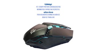 MOUSE GAMER RGB ANUBIS KP-MU019