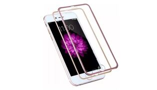PELÍCULA IPHONE 6G  COM BORDA DE ALUMÍNIO