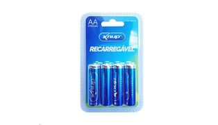 PILHA RECARREGÁVEL AA 2700MAH CARTELA C/ 4UN KP-4800AA