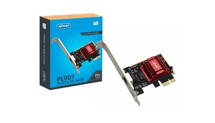 PLACA DE REDE PCI EXPRESS RJ45 100/1000 KP-PL907