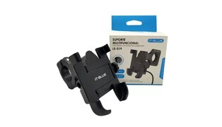 SUPORTE DE CELULAR PARA MOTO COM USB IT-BLUE LE-019