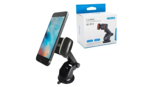 SUPORTE DE CELULAR VEICULAR COM VENTOSA LE-013