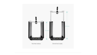 SUPORTE PARA CELULAR COM ENCAIXE DE TRIPÉ
