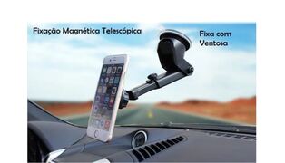 SUPORTE TELESCÓPICO MAGNÉTICO PARA CELULAR LE-047