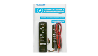 TESTADOR DE BATERIA E ALTERNADOR AUTOMOTIVO KP-BT02