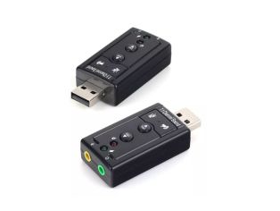 ADAPTADOR PLACA DE SOM 7.1 USB 2.0 HB-T64