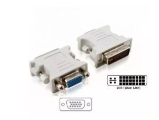 ADAPTADOR DVI MACHO PARA VGA FEMEA LE-5510