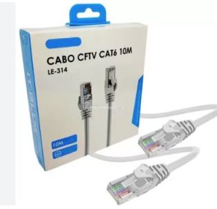 CABO CFTV RJ45 CAT6 10M LE-314