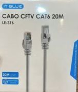 CABO DE REDE CAT6 20M LE-316