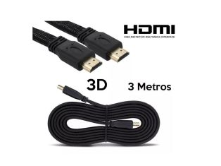 CABO HDMI MALHA VERSÃO 1.4 3M LE-6614-3M