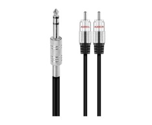 CABO P10 X 2RCA ESTÉREO TRANSFERÊNCIA DE ÁUDIO 1,5M MB71149