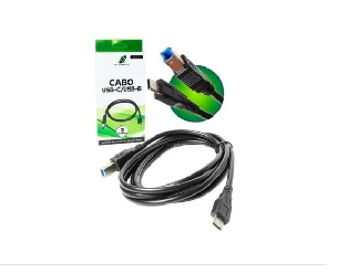 CABO PARA IMPRESSORA TIPO C / USB-B  2M XC-CI-06