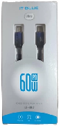 CABO TIPO C P/ TIPO C 1M 60W LE-883