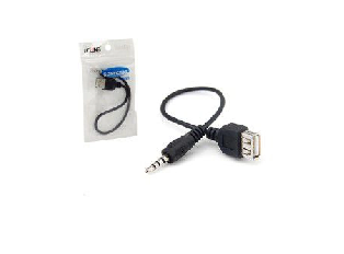 CABO P3 MACHO PARA USB FÊMEA   16CM LE-1012