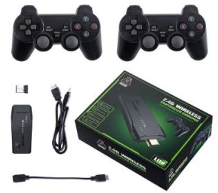 GAMESTICK COM 2 CONTROLE SEM FIO CARTÃO DE 64GB